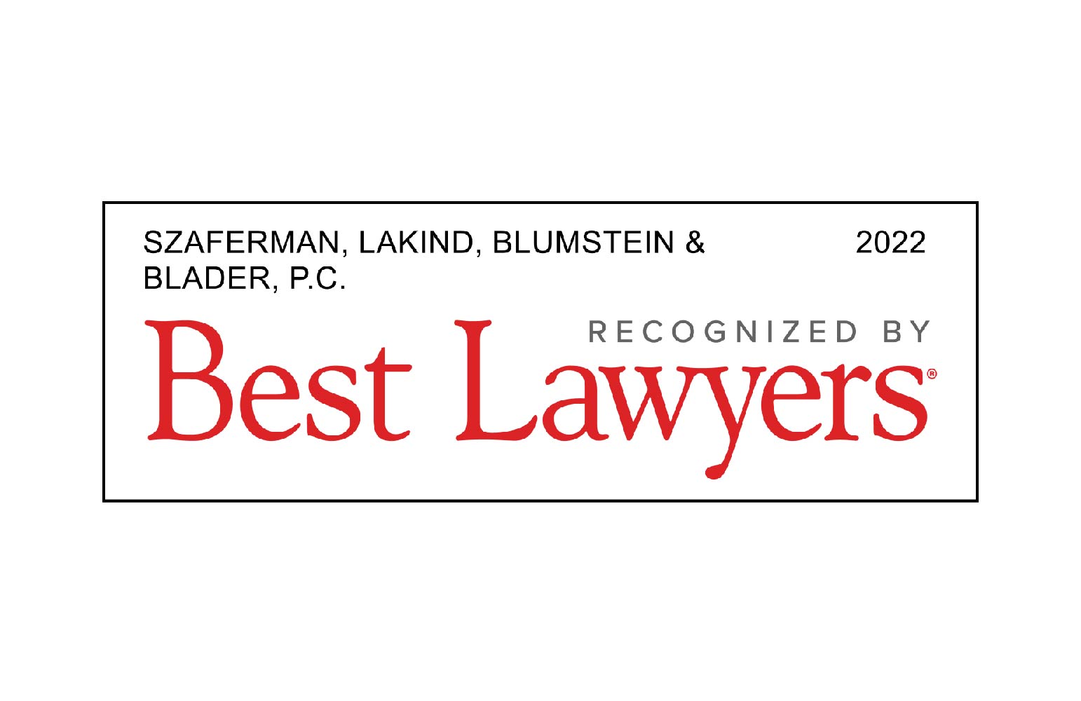 Best Lawyers 2022