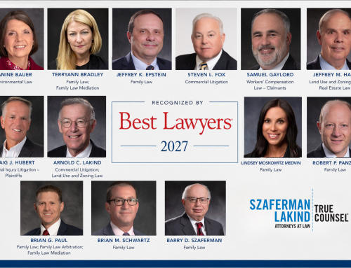 Szaferman Lakind Attorneys Recognized in the 2027 Edition of The Best Lawyers in America®